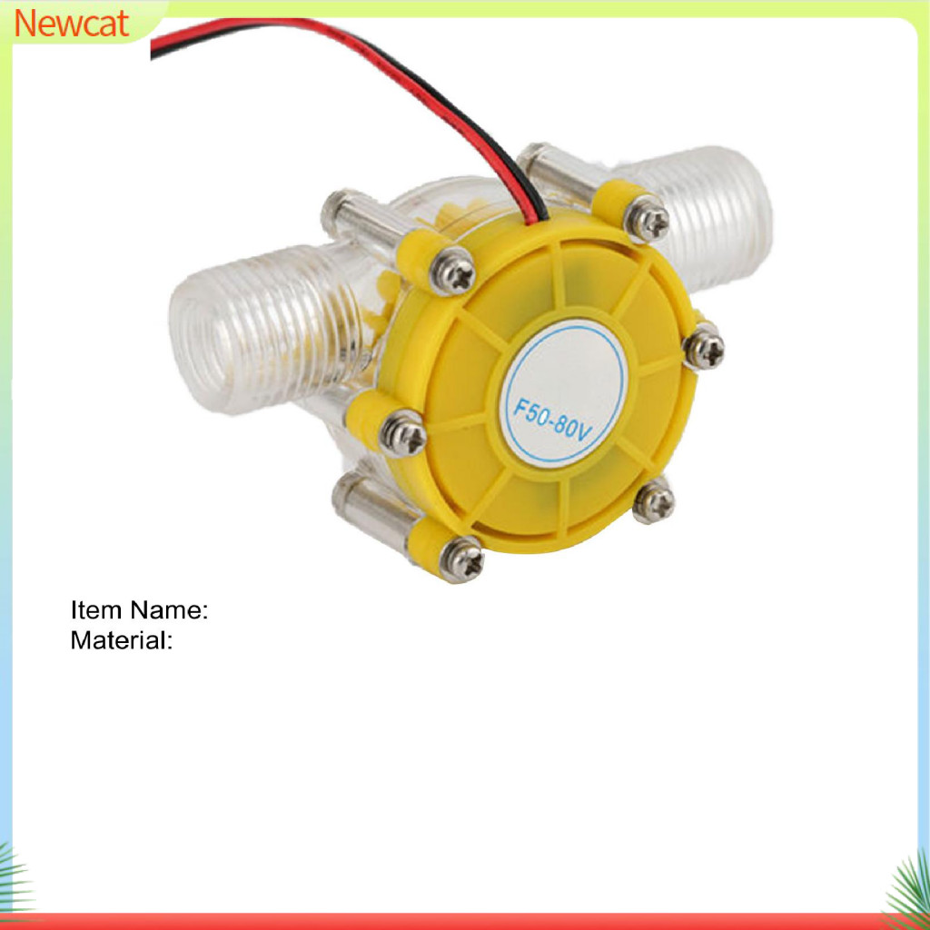 {Newcat } F50 ABS High Power Tap Water Flow DIY Faucet Pipe DC Micro Hydraulic Generator