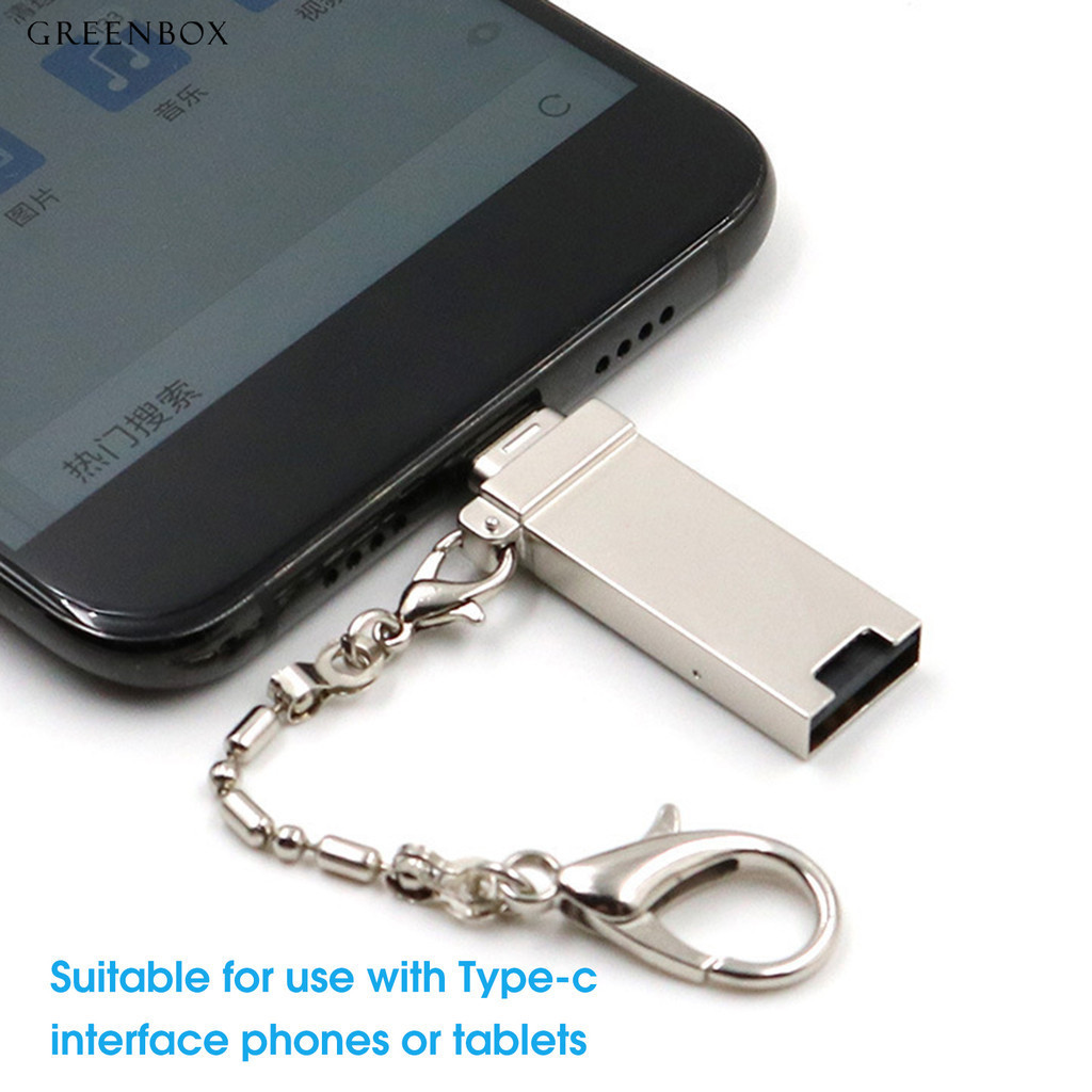 [GB]เครื่องอ่านการ์ด TF 2 in 1 USB 2.0 Type-C/Micro USB OTG เครื่องอ่านการ์ดหน่วยความจําสําหรับโทรศัพท์