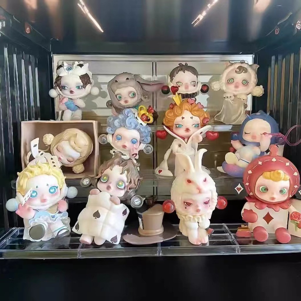กล่องสุ่ม (ราคา1กล่อง/1ตัว) ตัวเลขกล่องตาบอดของกระจุกกระจิกขนาดเล็กน่ารัก การ์ตูนตุ๊กตา นักเรียน ของขวัญวันเกิด