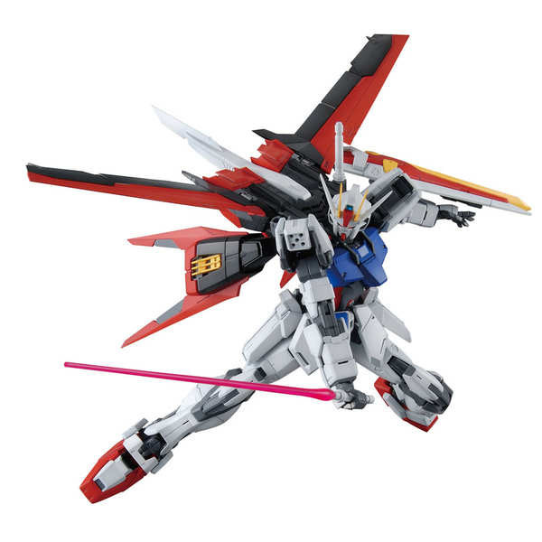gundam gunpla village Bandai Gundam Assembling รุ่น MG 1/100 Air Combat Assault Gundam Aegis Lightning Storm Duel
