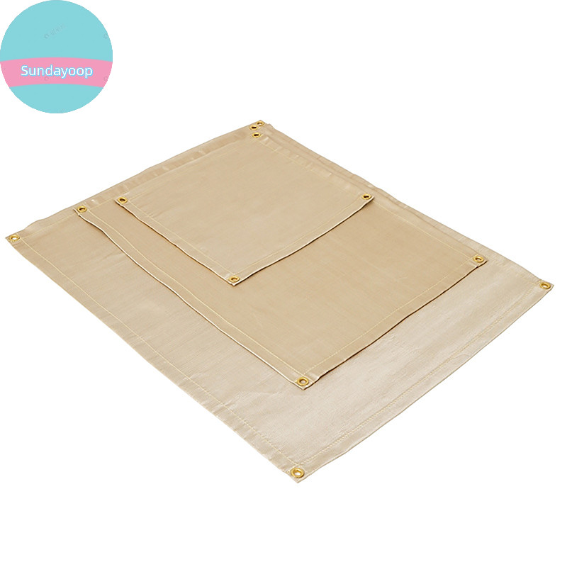 Sund Outdoor Camping ผ้าทนไฟ BBQ Fire ผ้าห่มฉนวนกันความร้อนทนสารหน่วงไฟไฟเบอร์แก้ว TH - รูปที่ 4