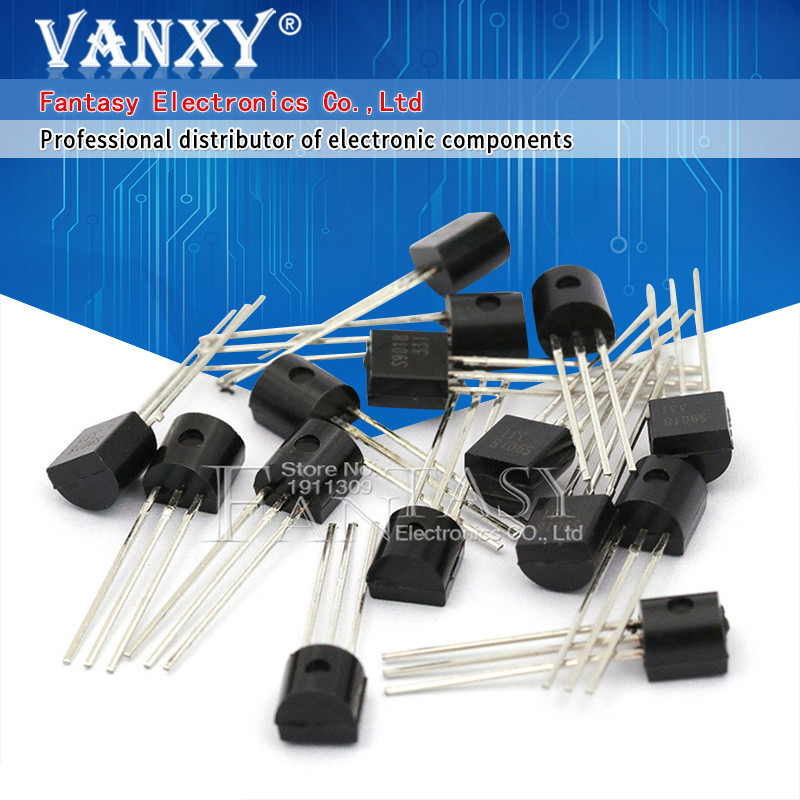 100pcs 2N3904 2N3906 2N4403 2N2907 2N4401 2N2222 PN22 2N5401 2N5551 TO-92 TO92 ทรานซิสเตอร์อิเล็กทรอนิกส์ส่วนประกอบ