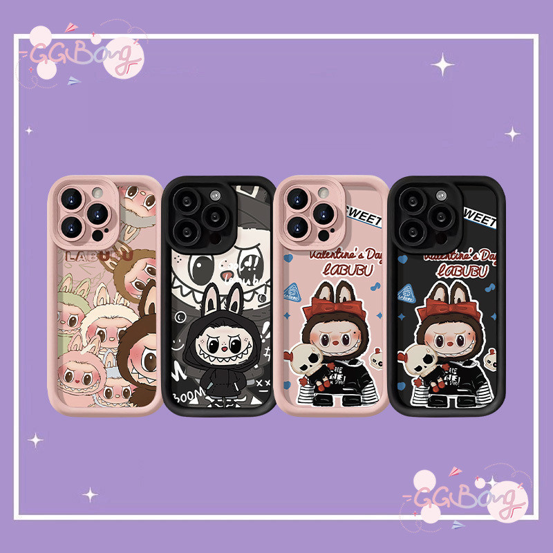 Doodle Sweet Pop Mart Labubu เคสสำหรับ infinix Hot 30i 40i 30 12 20 11 9 10 Play Smart 8 7 6 5 Spark GO 20 Pro Note 30