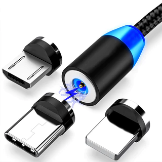 ปลั๊กสายแม่เหล็ก Magnetic Cable Tip Micro USB Magnetic Charger Cable ปลั๊ก Type C สายแม่เหล็ก