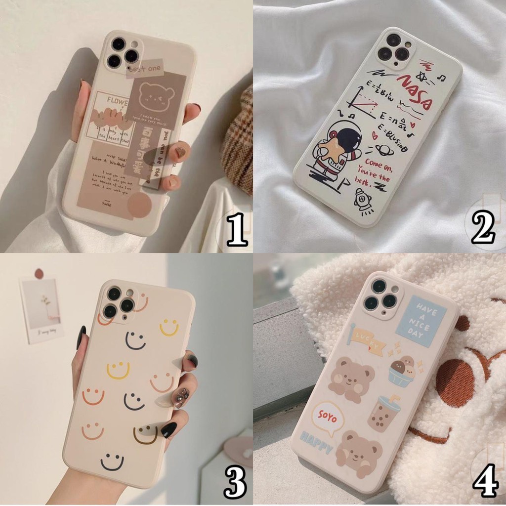 PRINTING AERO LENS PROTECTOR case vivo y100 5G v11i s1 pro v15 pro v5 z1 pro v9 pocophone M3 redmi 9