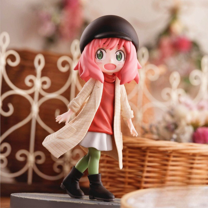 13 ซม.SPYFAMILY ตุ๊กตา Anya Forger แฟชั่นชุดตัวเลขการกระทํา Kawaii อะนิเมะ PVC ตุ๊กตาของเล่นคอลเลกชันเด็กของขวัญวันเกิด