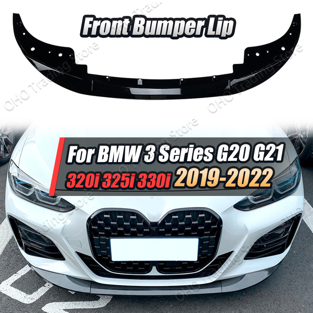 สําหรับ BMW 4 Series G22 G23 M แพ็คกันชนหน้า Splitter สปอยเลอร์ Diffuser Guard 420i 430i M440i 2020-