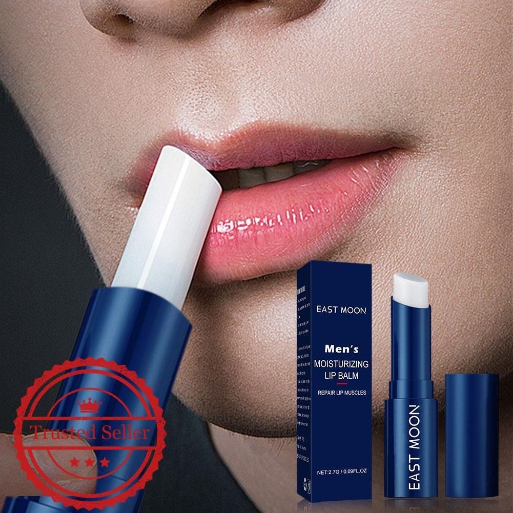 Mens Lip Balm พร ้ อม Moisturizing Antidrying Exfoliating Nongreasy Refreshing และ Lips Protection Benefits
