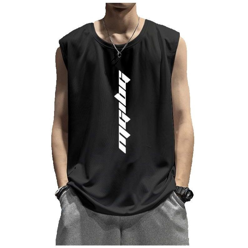 MR-DEER เสื้อยืด คอกลม เเขนกุด ผู้ชาย เสื้อแฟชั่นสกรีนหน้าอก รุ่น M2203
