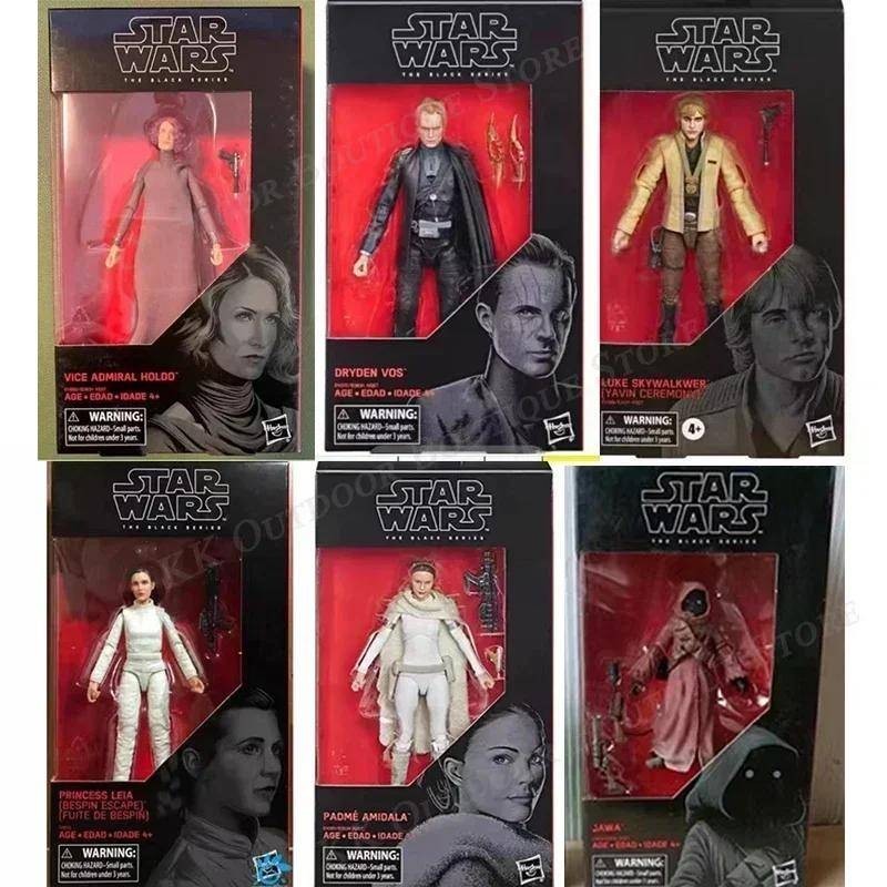 6 นิ้ว Star Wars Black Serie Bespin Princess Leia SoloLuke Dryden Jawa Admiral Padme Jedha Action Figure ของเล่นคอลเลกชัน