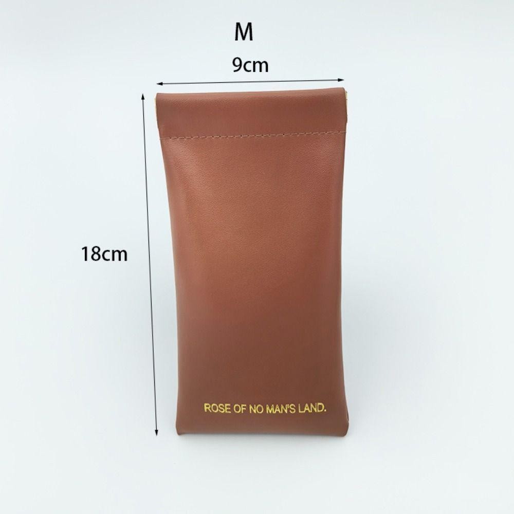 Mh กระเป๋าจัดระเบียบเครื่องสําอาง,กระเป๋าแต่งหน้าลิปสติกเรียบง่ายแบบพกพา,แฟชั่น PU Mini Travel Key กระเป๋าใบเล็กสําหรับผู้หญิงสาว - รูปที่ 4