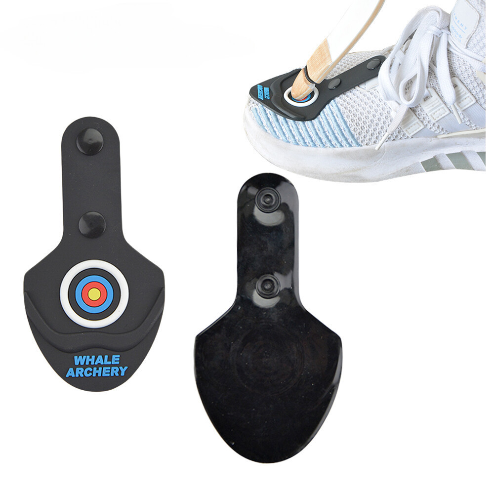 1/2 ชิ้น Recurve Bow Limb Protection Break แผ่นยางป้องกันบนรองเท้าเท้า