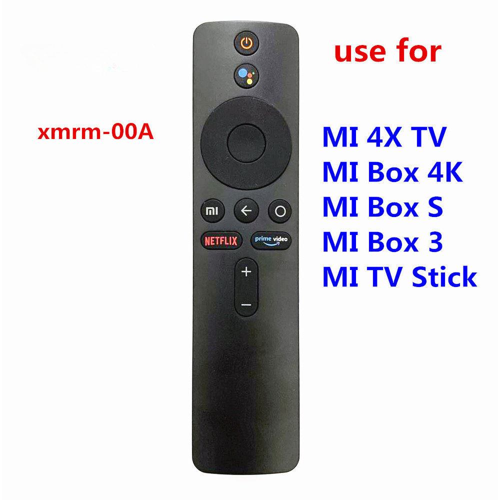 XMRM-00A ใหม่เปลี่ยนเสียงระยะไกลสําหรับ MI Stick TV สําหรับ Mi 4A 4S 4X 4K Ultra HD Android TV สําหร