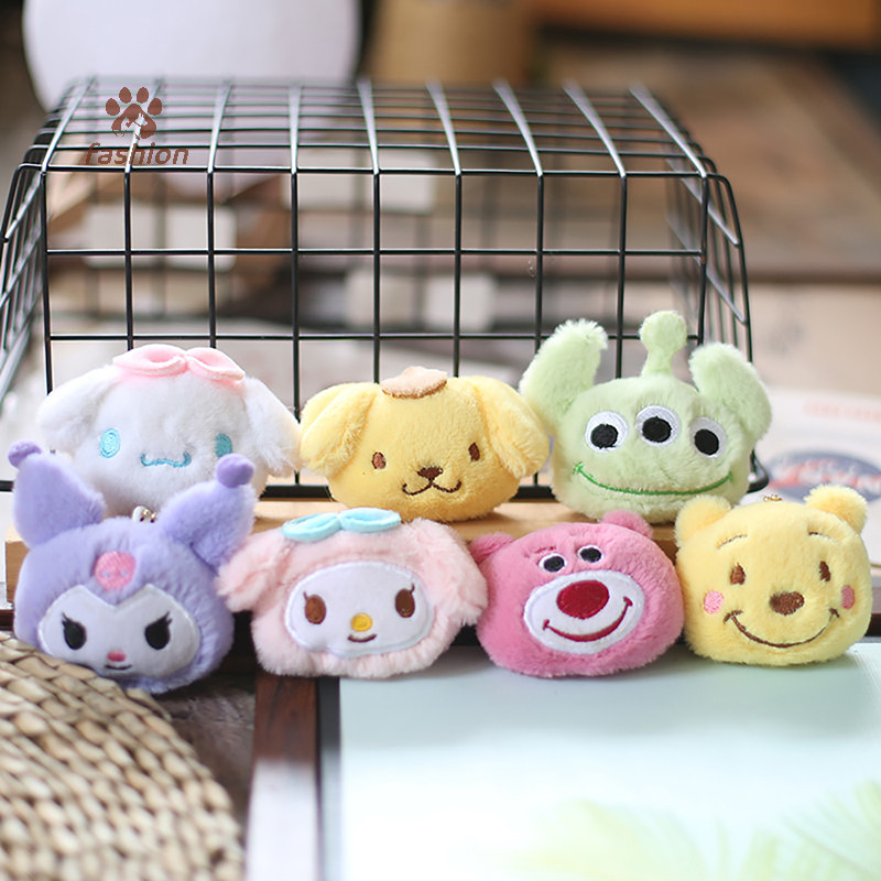 [แฟชั่น] การ์ตูนตุ๊กตาพวงกุญแจตุ๊กตาของเล่นพวงกุญแจตุ๊กตาสัตว์พวงกุญแจเครื่องประดับถุงของขวัญจี้ Decorat {TH} - รูปที่ 7