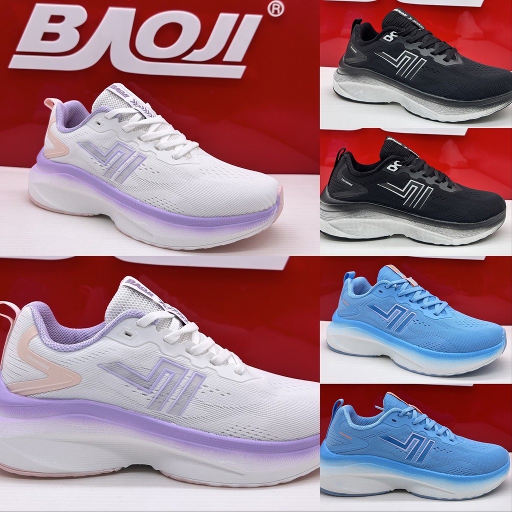[New 06/2024][รองเท้าเทรนนิ่ง] Baoji บาโอจิ รองเท้าผ้าใบผู้หญิง bjw1070