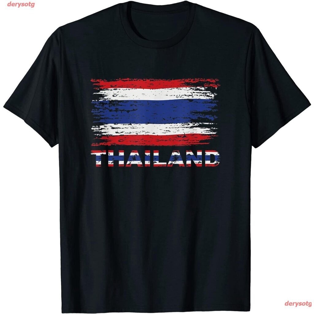 &MD& 1201-2 Patriotic Citizen Thai Country People Thailand Homeland Flag T-Shirt ดพิมพ์ลาย
