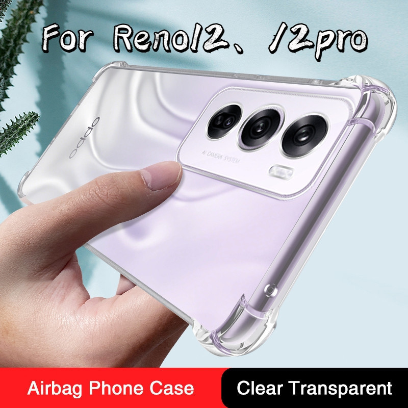 เคสใส OPPO Ren12F A3X A3Pro Reno13 Reno13F Reno13Pro Reno12 Reno12Pro 5G เคสโทรศัพท์ TPU โป่รงใส กันกระแทก ตรงรุ่น 018