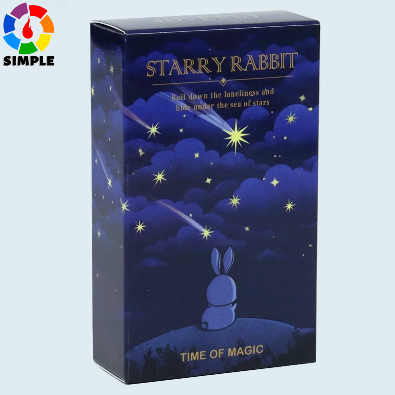Rider Waite Starry Rabbit Tarot New Koradji Decks Deck For Adult Girl Tarot Cards