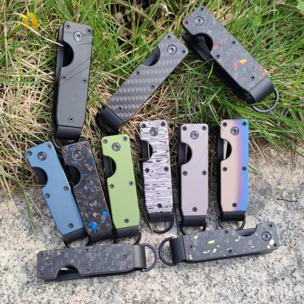 Moment Key Holder,ถือ 2-6 คีย์พร้อมไขควง Key Organizer,นวัตกรรมโลหะ Minimalist Keys Fob สําหรับคีย์น้อยกว่า 6.2 ซม.