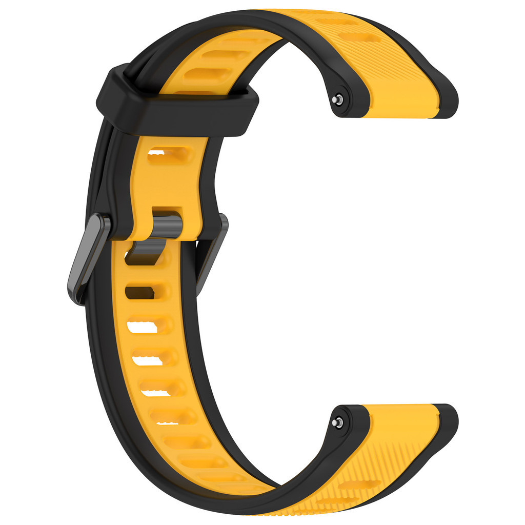 20 มม.22 มม.กีฬาซิลิโคนสําหรับ Huami Amazfit Bip 6 5 / Bip 3 Pro / Lite SU Pop / GTS GTR 2 3 4 สายปรับได้