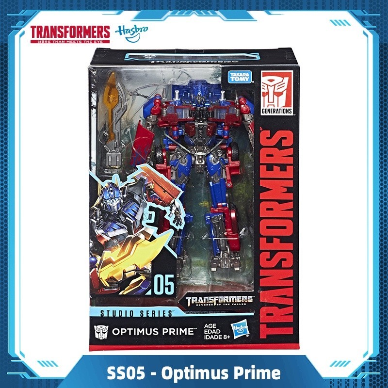 Hasbro หม้อแปลงไฟฟ้า Studio Series 05 Voyager Class Movie 2 Optimus Prime Toys Gift E0738
