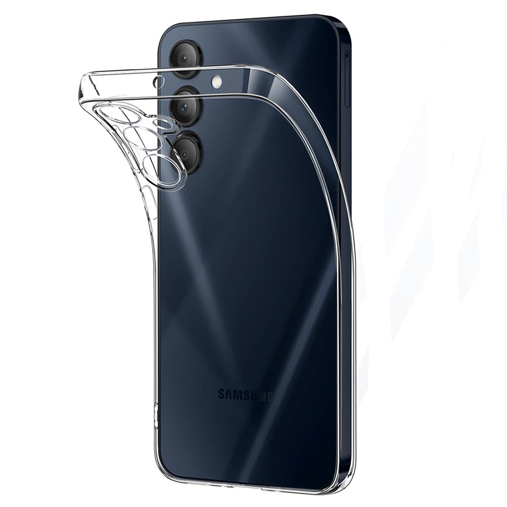 ป้องกันกล้องเต็มรูปแบบซิลิโคนสําหรับ Samsung Galaxy A16 A06 A55 A35 A15 A25 A05S A54 A14 A34 A24 Ultra Thin Clear Soft Cover
