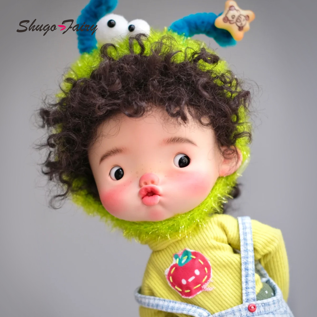 Shugafairy Caocao 1/6 ตุ๊กตา Bjd หัวใหญ่มินิน่ารักสไตล์ Pout Ball Jointed ตุ๊กตาเรซิ่นตุ๊กตาเปลือย