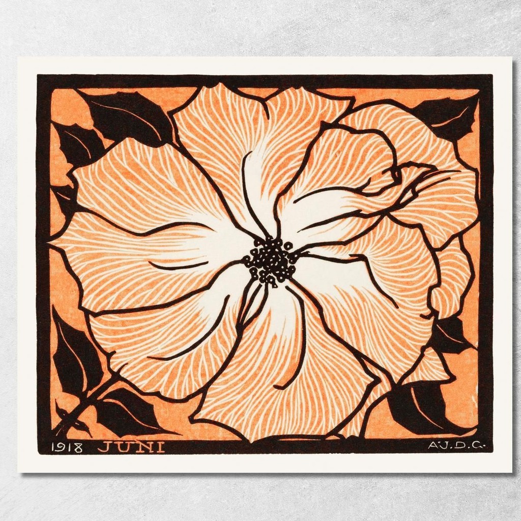 June Julie de Graag, jdg29 ภาพพิมพ์บนผ้าใบแคนวาส