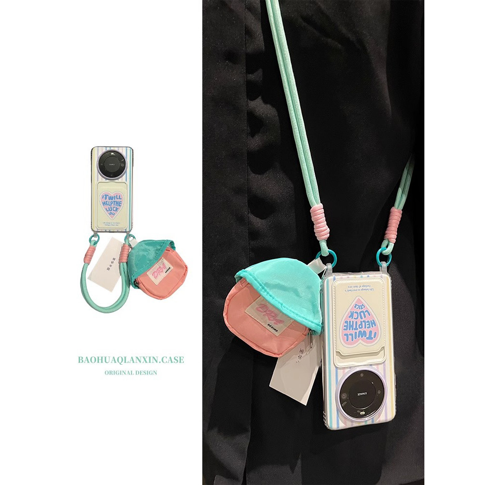 เคส KB463 สำหรับ iPhone 16 Pro Max 15 Pro 14 plus 13 pro max 12 11 XS Max XR X 7 8 Plus SE2 SE3 เคสกันตกพร้อมเชือกคล้อง แฟชั่นเรียบง่าย การ์ตูนสาวน่ารัก เคสป้องกันโทรศัพท์