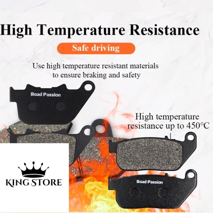 HARLEY DAVIDSON 883 XL883L Superlow XL883N Iron 883 XL1200 ผ้าเบรค