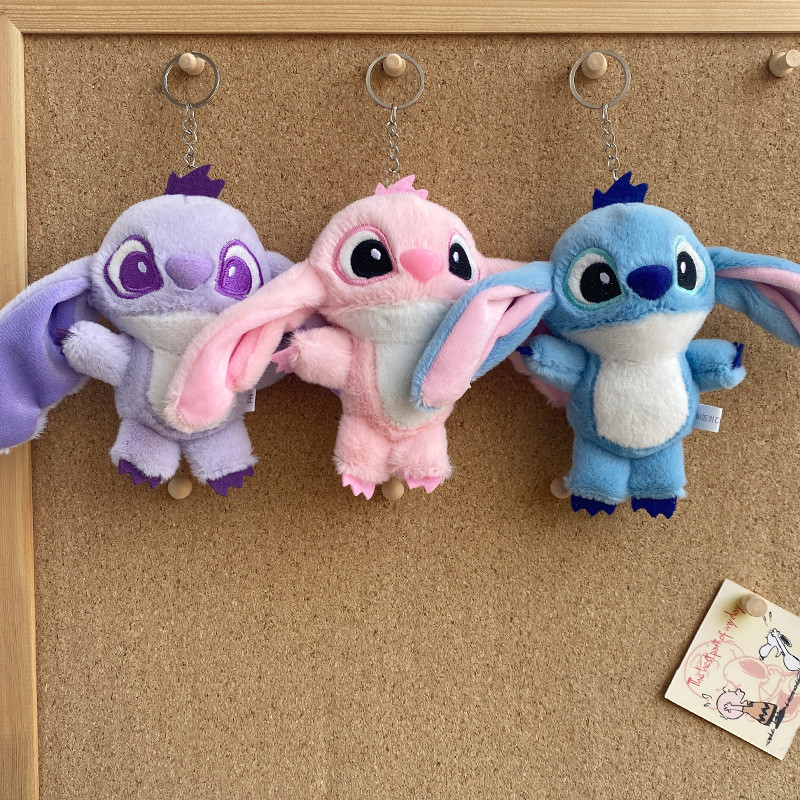 Stitch พวงกุญแจจี้ตุ๊กตา Star Treasure Series พวงกุญแจน่ารัก