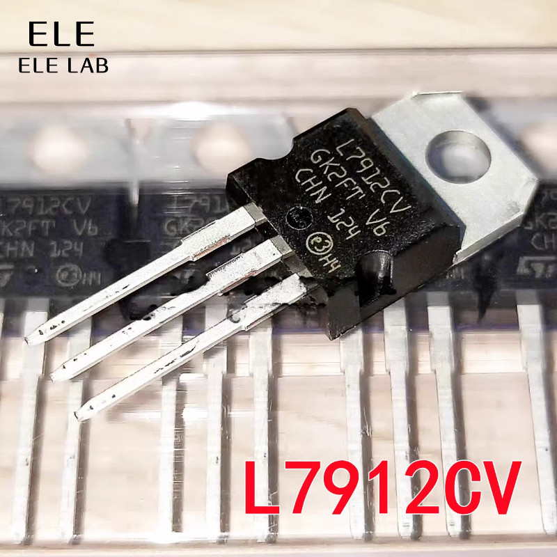 5/2 ชิ้น Original L7912CV 7912 12V 1.5A ตัวควบคุมแรงดันไฟฟ้าเชิงลบ TO-220