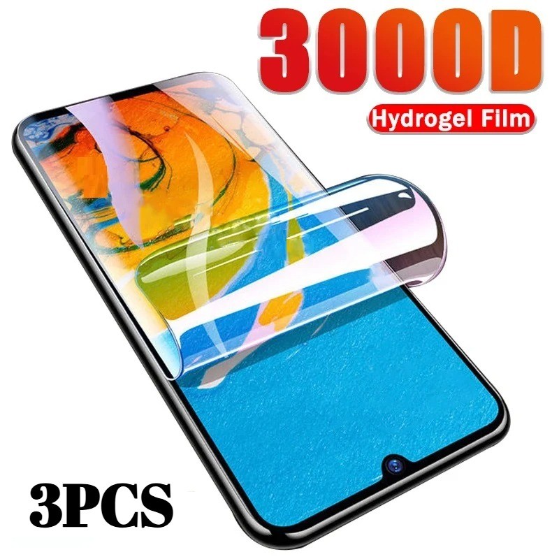 3PCS Frosted Hydrogel ป้องกันหน้าจอสําหรับ BLU Bold S91 F92e F91 C7X C7 N3 N2 N1 Pro Matte HD 0.2 มม