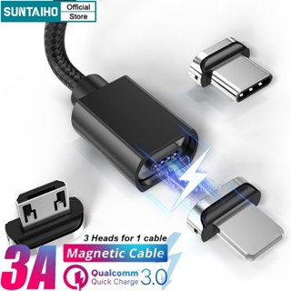 Suntaiho Quick Charging 3A USB Magnetic Charger Cable Type C…