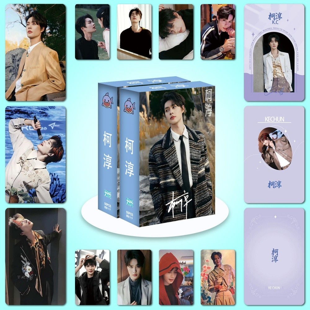 50-55pcs ละคร Actor Zhao Kechun Wu Yaotao โฮโลแกรม Lomo การ์ด Kun Cai Xukun Lin Yi Holographic Photo