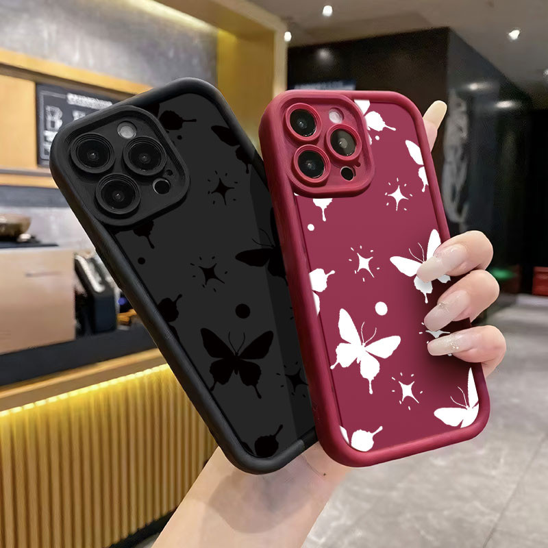 เคสโทรศัพท์สําหรับoppo A3X A3 5G 4G A12 A5 A9 2020 A7 A7N AX7 A5S A11X A2 A11S F9 Proกรณีแฟชั่นผีเสื