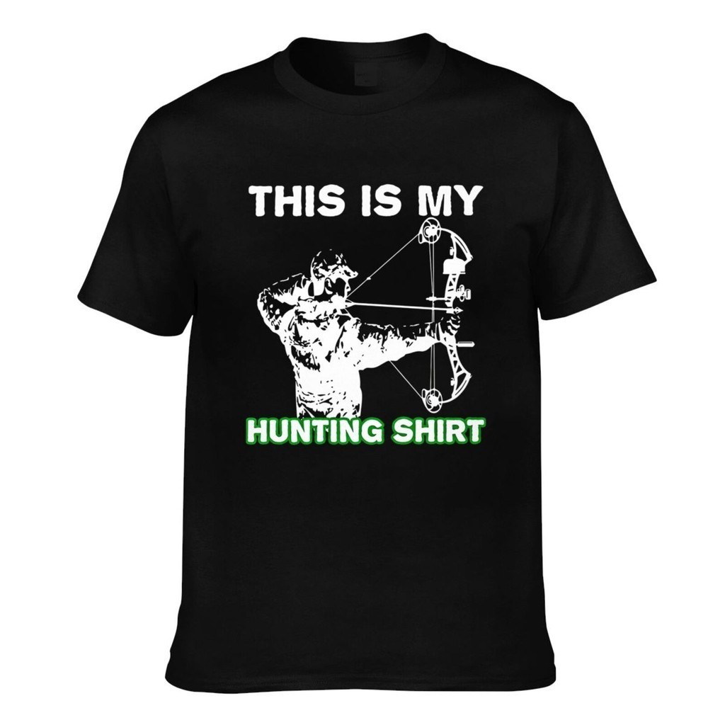 This Is My Hunting Bow Archery Fashion Mens Graphics Printing Tee