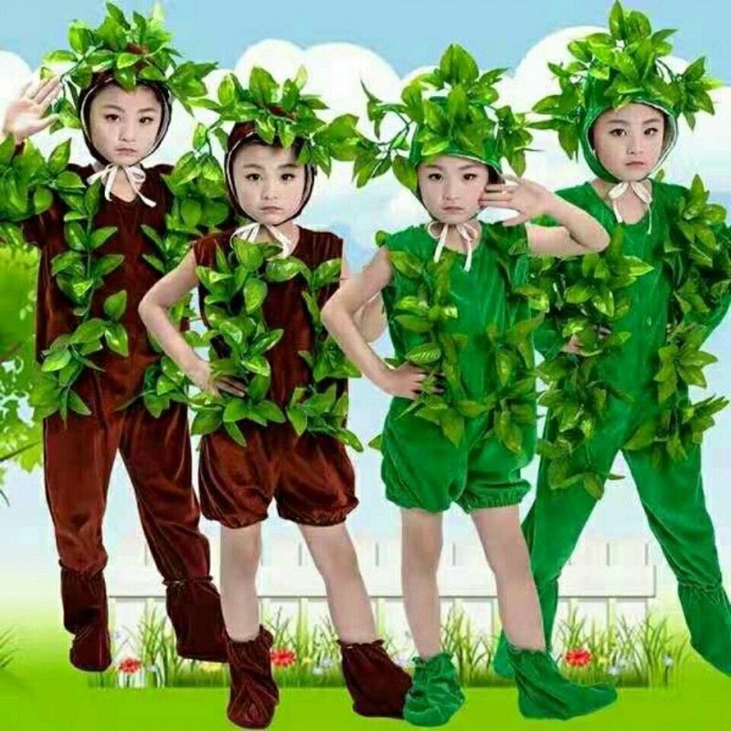 🍒พร้อมส่ง🍒 น่ารัก ต้นไม้ ปลูก ชุดคอสเพล ชุดเต้นรํา อายุ 3 ถึง 14 ปี วันเด็ก ลายการ์ตูนสัตว์ ชุดเต้น คริสมาสเด็กผู้หญิง เด็กผู้หญิง คริสต์มาส ของขวัญปีใหม่ ฮาโลวีน คริสต์มาส เครื่องแต่งกายตรุษจีน
