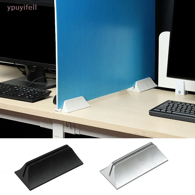 [YPU] 1 ชิ้น เดสก์ท็อป หน้าจอ คลิปพลาสติก เฟอร์นิเจอร์ กระจก แผ่นกั้น ยึด แคลมป์ ถอดออกได้ รองรับ s สํานักงาน โต๊ะแยก ฐานบอร์ด