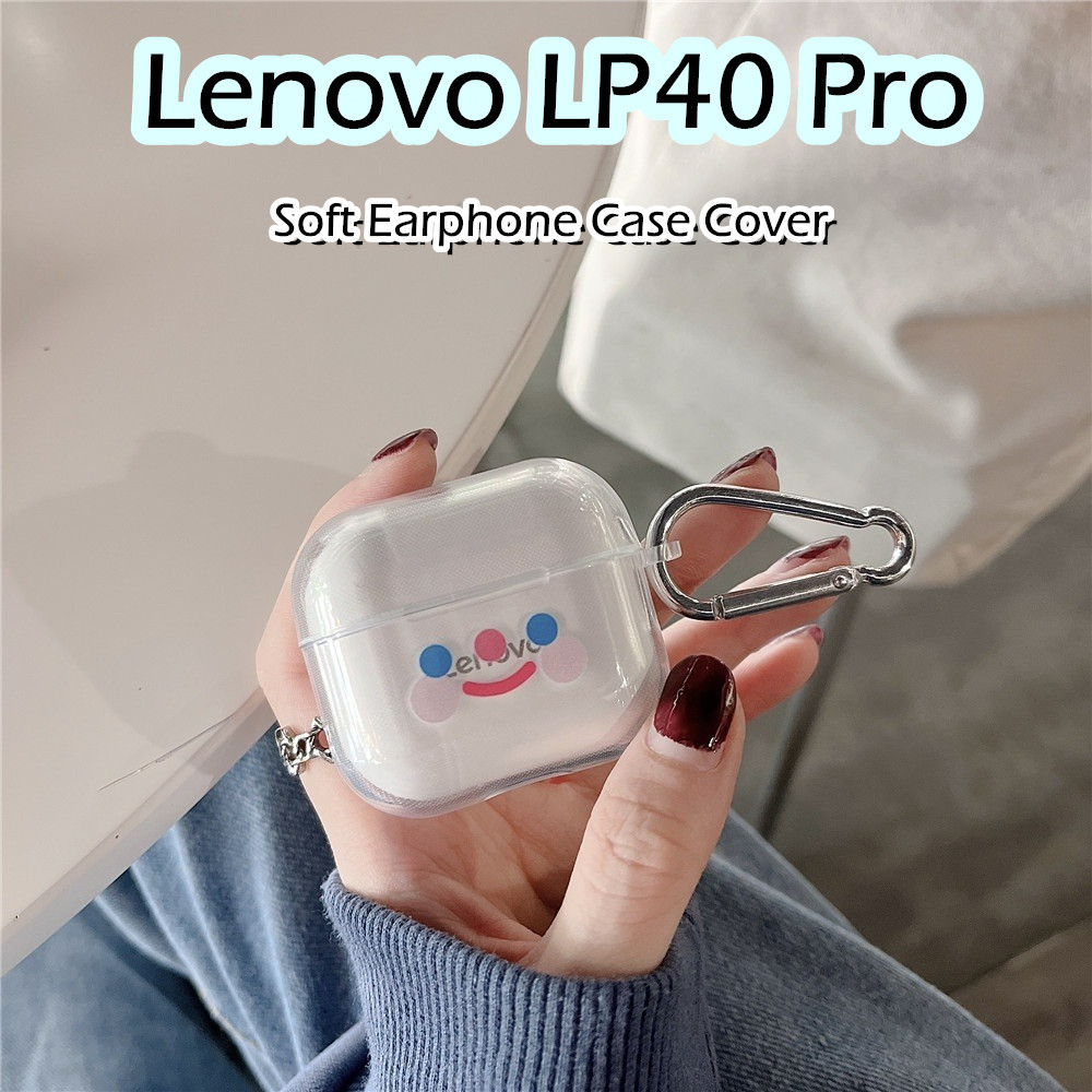 พร้อมส่ง! นําไปใช้กับ Lenovo LP40 Pro เคส Case เคสหูฟัง การ์ตูนสร้างสรรค์ ซิลิโคนนุ่ม เคส เคสหูฟัง