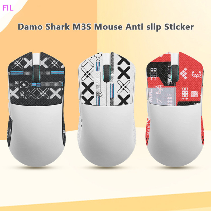 สติกเกอร์ซิลิโคน กันลื่น ดูดซับเหงื่อ ทนทาน สําหรับ Darmoshark M3 N3 M3s M3spro
