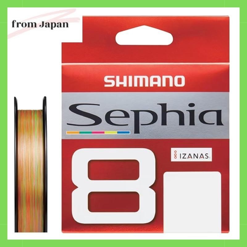 Shimano PE Line Sepia 8 150m LD-E51W No.0.4 5 colors