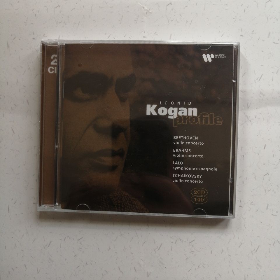 Beethoven Brahms Tchaikovsky ไวโอลิน Concerto Kogan 2CD นําเข ้ า A0519