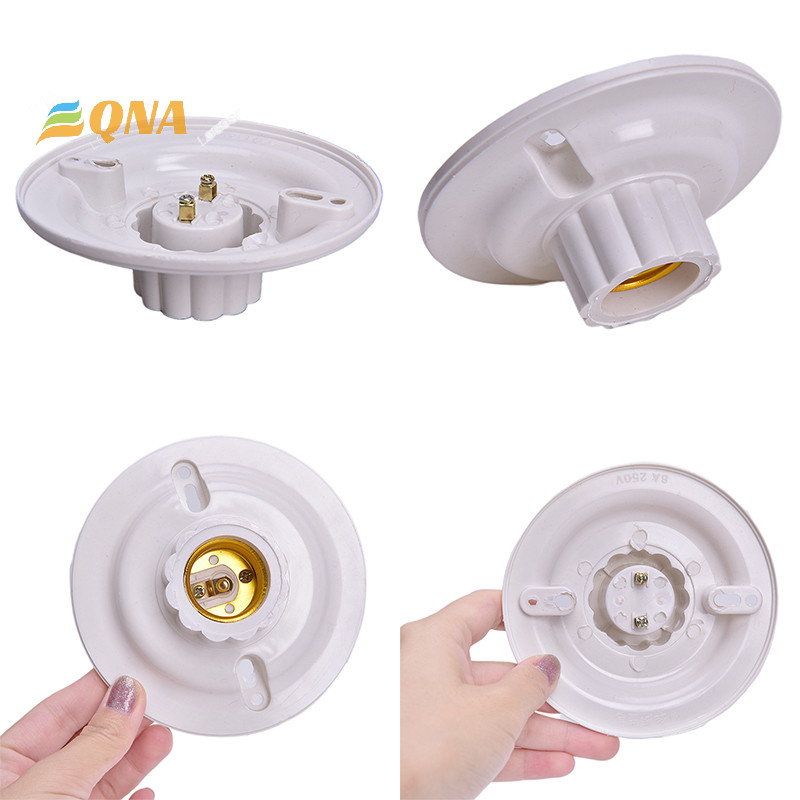 [QNA] ใหม่ ฐานซ็อกเก็ตหลอดไฟ E27 LED E27 แบบสกรูแขวน