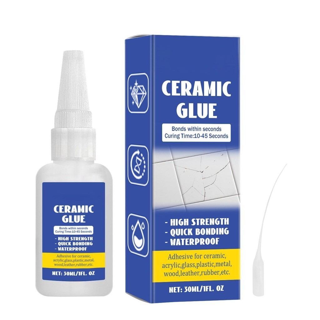 สําหรับเซรามิค Strong เซรามิค Strong กาว Clear 30ml Porcelain แก ้ วกันน ้ ําสําหรับ DIY หัตถกรรม Instant Super unhcxeth unhcxeth unhcxeth