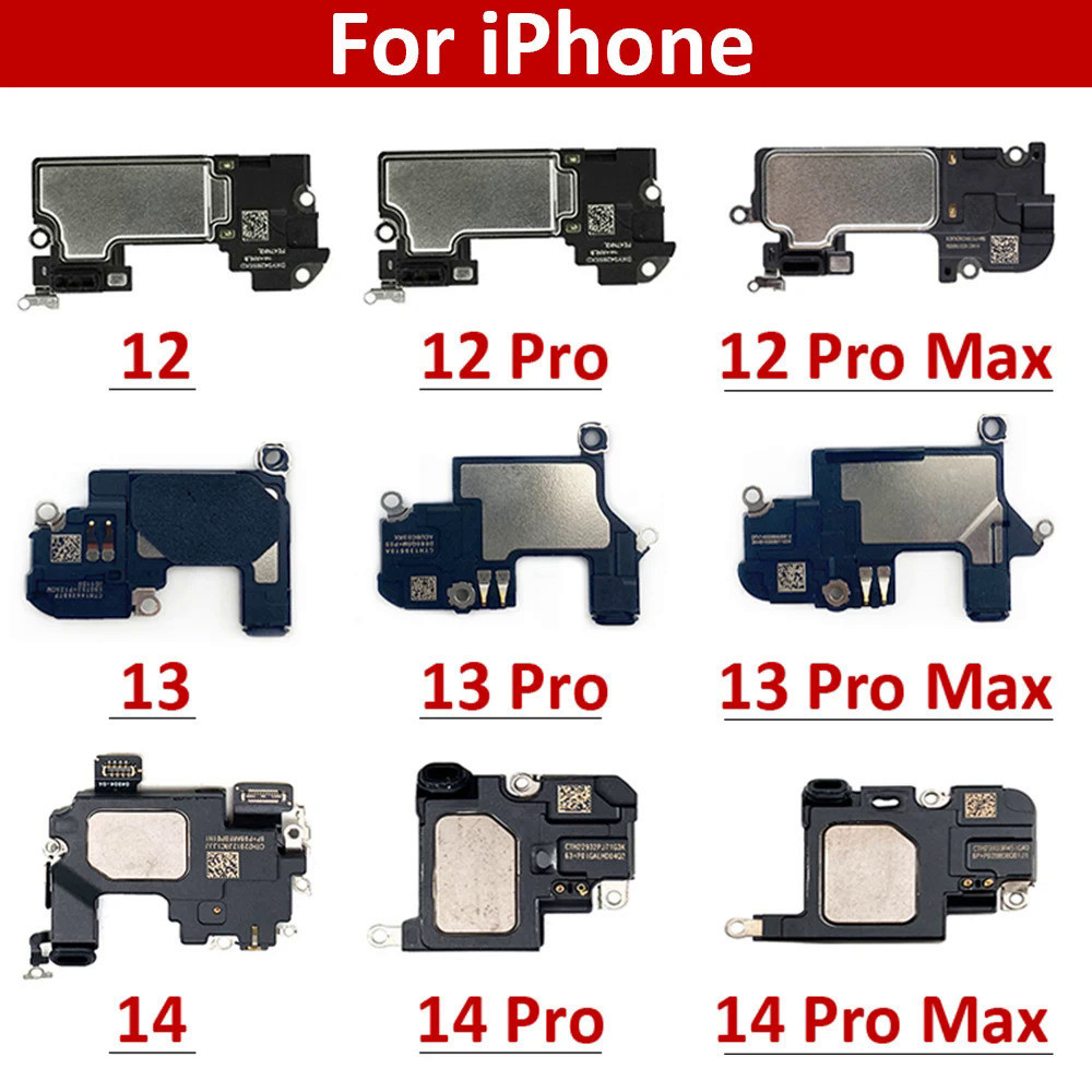 ใหม ่ หูฟังลําโพงหูฟังสําหรับiPhone 11 12 13 14 Pro Max Plus Mini Sound Flexสายอะไหล ่ ซ ่ อม