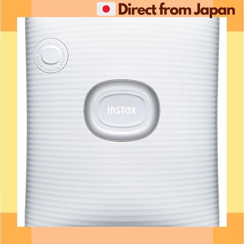 [Direct from Japan] FUJIFILM Cheki Smartphone Printer INSTAX SQUARE Link Ash White INS SQ LINK WHITE SQUARE