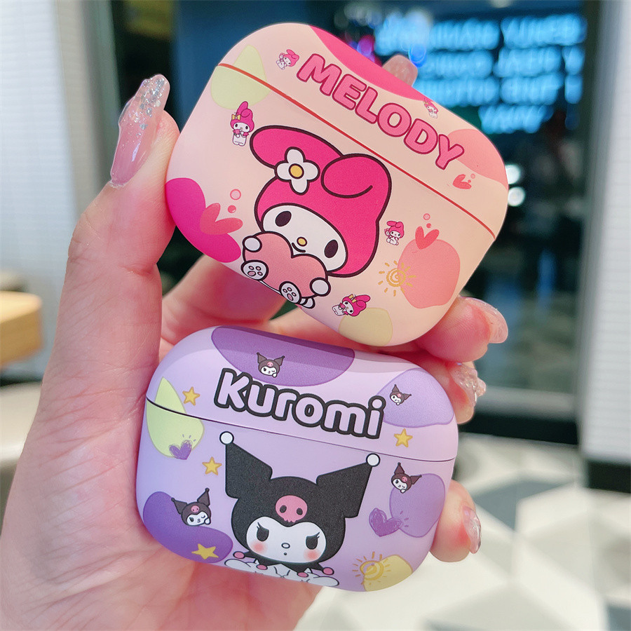 เคสซิลิโคน เคส AirPods Pro2 AirPods Pro Airpods3 gen3 AirPods2 Cute Cartoon Kuromi คุโรมิ & Melody เ