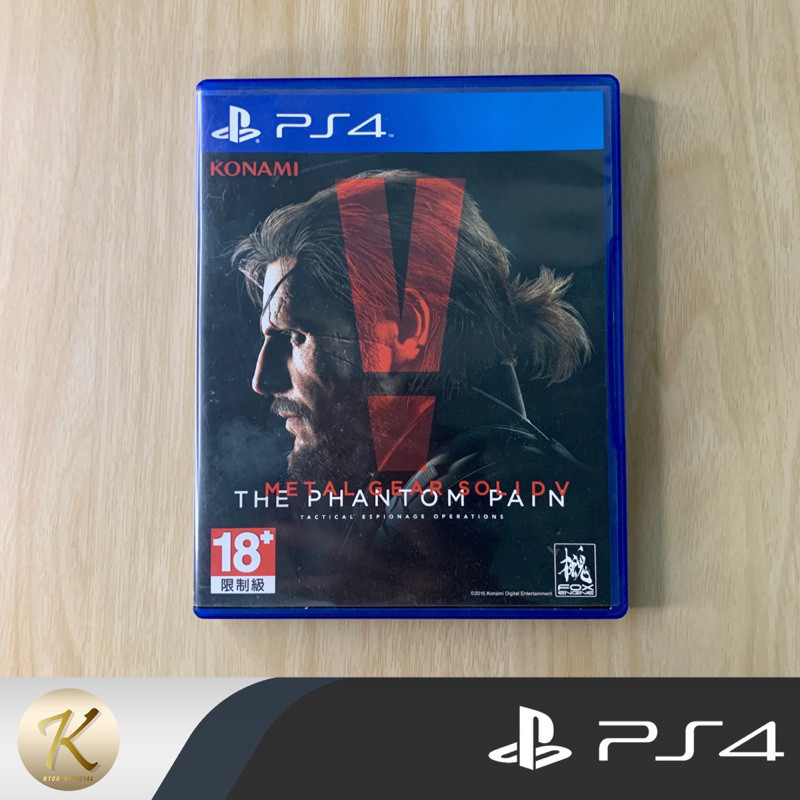 แผ่นเกมส์ PS4 : METAL GEAR SOLID V 📍(English) (มือสอง สินค้าพร้อมจัดส่ง)