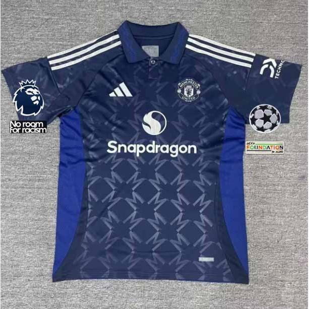 [Fans Issue ] NEW 24 25 Manchester United away man เสื ้ อฟุตบอล เสื ้ อฟุตบอล